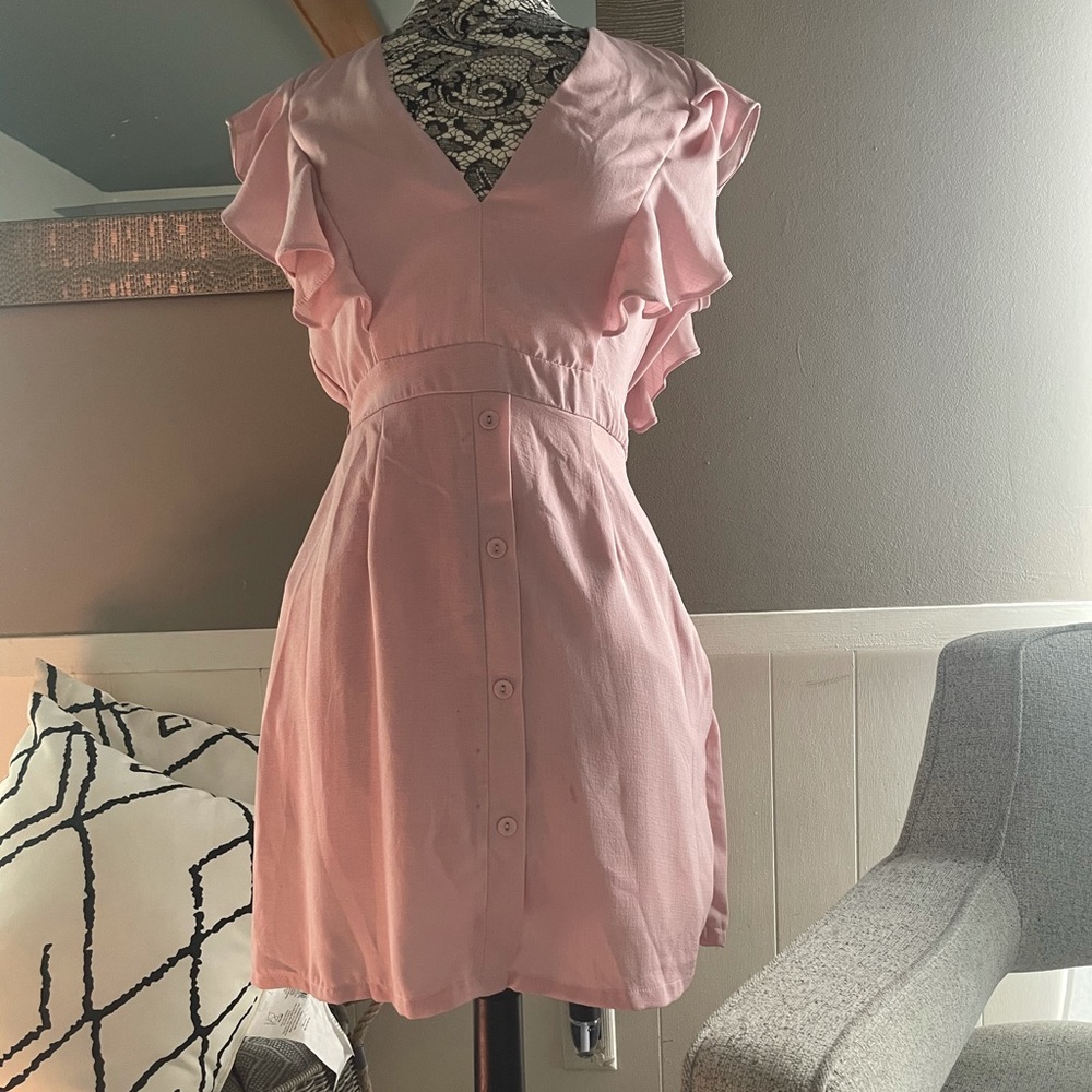 Blush pink dress